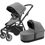 Дитяча коляска Thule Sleek Black/Grey Melange (11000023)