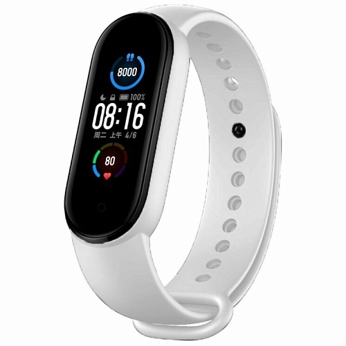 Ремінець силіконовий для Xiaomi MI Band 5 (White) - придбати в Дніпрі, Україні: ціна, характеристики | інтернет-магазин TOUCH