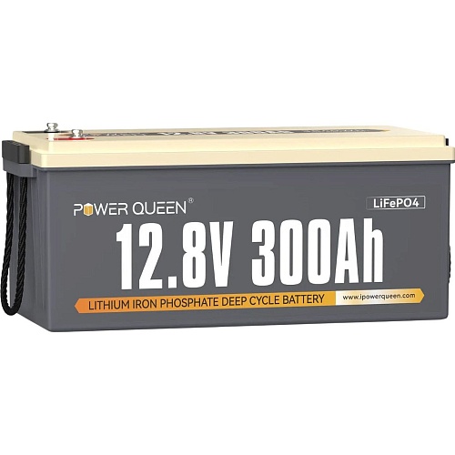 Аккумулятор Power Queen LiFePO4 12V (12.8V/300Ah/3840Wh) (BMS 200A/200A)