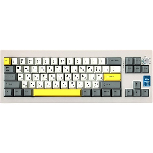 Клавиатура Epomaker Shadow-X Mulan Switch White (SHX-W-M) 