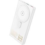 Зовнішній акумулятор Hoco Q22 Taurus MagSafe 10000mAh 22.5W White (612159)