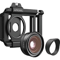 Макро об'єктив Apexel APL-ZM100 ZoomMacro - придбати в Дніпрі, Україні: ціна, характеристики | інтернет-магазин TOUCH