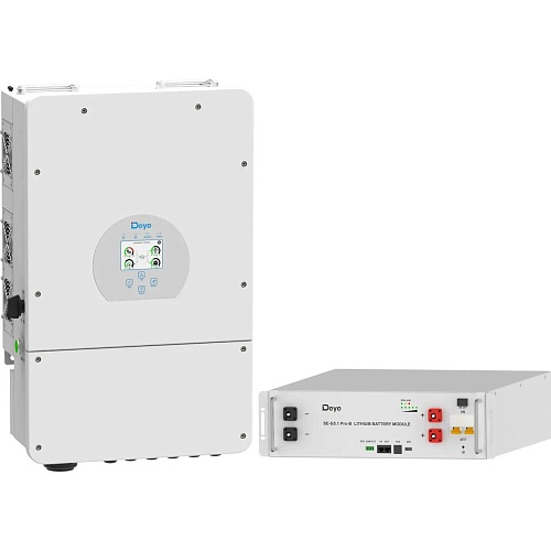 Система зберігання енергії Deye SUN-10K-SG02LP1-EU-AM3 10kW + 1 АКБ SE-G5.1 Pro-B 5.12 kWh (51.2V/100Ah/5120Wh) - придбати в Дніпрі, Україні: ціна, характеристики | інтернет-магазин TOUCH
