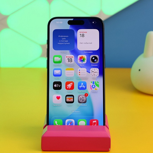 Смартфон Apple iPhone 15 Pro 128GB Blue Titanium (MTV03) Б/У - придбати в Дніпрі, Україні: ціна, характеристики | інтернет-магазин TOUCH