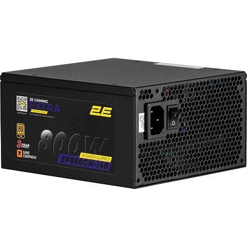 Блок живлення 2E Gaming Extra Power 800W (2E-EP800GM-140) - придбати в Дніпрі, Україні: ціна, характеристики | інтернет-магазин TOUCH