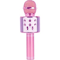 Микрофон с караоке Epik WS858L Pink