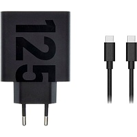 Сетевое зарядное устройство Motorola TurboPower 125W + Cable USB-C to USB-C Black (SJMC1252)