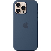 Чехол Apple Silicone Case with MagSafe для iPhone 16 Pro Max Denim (MYYU3ZM/A) Чехол Apple Silicone Case with MagSafe для iPhone 16 Pro Max Denim (MYYU3ZM/A)