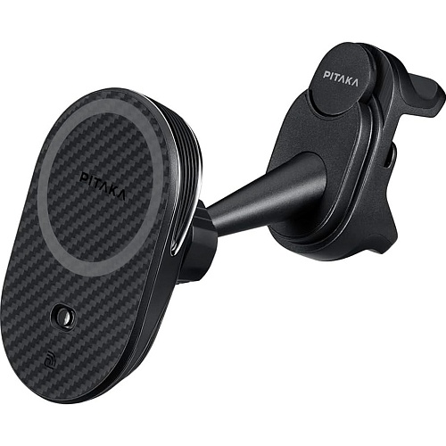 Автодержатель с беспроводной зарядкой Pitaka MagEZ Car Mount Pro 2 For Tesla Model 3/X/Y/S (CM2302T)