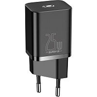Мережевий зарядний пристрій Baseus Super Si Quick Charger 1C 25W Black (CCSP020101) - придбати в Дніпрі, Україні: ціна, характеристики | інтернет-магазин TOUCH Мережевий зарядний пристрій Baseus Super Si Quick Charger 1C 25W Black (CCSP020101) - придбати в Дніпрі, Україні: ціна, характеристики | інтернет-магазин TOUCH