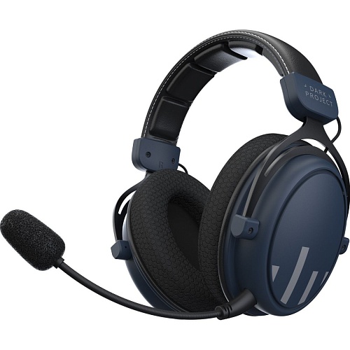 Игровые наушники Dark Project HS4 Wireless Navy Blue/Black (DP-HS-5004) 