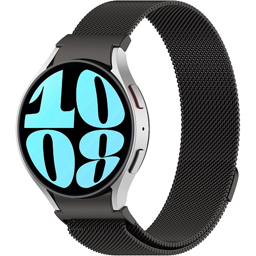 Ремешок ArmorStandart Milanese Magnetic для Samsung Galaxy Watch 7/FE/6/6 Classic/5/5 Pro/4/4 Classic Black (ARM86842)