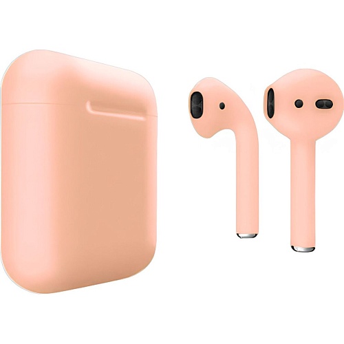 Наушники Apple AirPods 2 Peach Fuzz Matte (MV7N2)