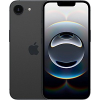 Смартфон Apple iPhone 16e 128GB eSim Black (MD0D4) Смартфон Apple iPhone 16e 128GB eSim Black (MD0D4)