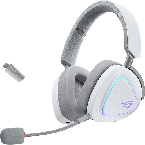 Ігрові навушники Asus ROG Delta II White (90YH03W0-BHUA10) - придбати в Дніпрі, Україні: ціна, характеристики | інтернет-магазин TOUCH