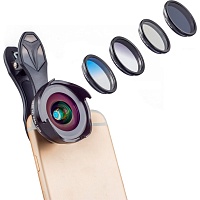 Широкоугольный макро объектив для смартфона Apexel APL-16MMS