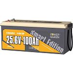 Акумулятор Power Queen LiFePO4 Smart BT 24V (25.6V/100Ah/2560Wh) (BMS 100A/100A)
