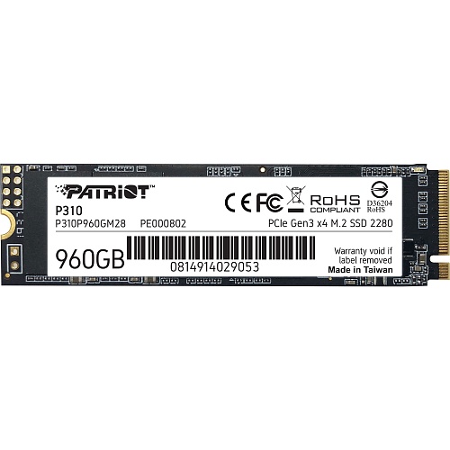 SSD накопичувач Patriot P310 960GB (P310P960GM28) - придбати в Дніпрі, Україні: ціна, характеристики | інтернет-магазин TOUCH SSD накопичувач Patriot P310 960GB (P310P960GM28) - придбати в Дніпрі, Україні: ціна, характеристики | інтернет-магазин TOUCH