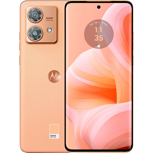 Смартфон Motorola Edge 40 Neo 12/256GB Peach Fuzz (PAYH0116RS) UA-UCRF