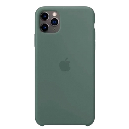 Чехол Silicone Case для Apple iPhone 11 Pro Max (Pine Green) ААА