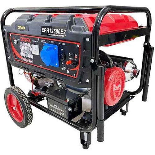 Генератор бензиновий COVAX EPH12500E2 - придбати в Дніпрі, Україні: ціна, характеристики | інтернет-магазин TOUCH