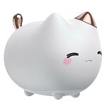 Нічник Baseus Cute Series Kitty Silicone Night light White (DGAM-A02)