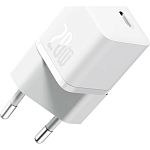 Сетевое зарядное устройство Baseus GaN5 Fast Charger Mini 1C 20W White (CCGN050102)