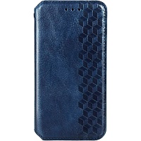 Чехол-книжка GETMAN Cubic Cover Case для Xiaomi Redmi Note 12 Pro 4G/ 11 Pro 4G/ 5G Blue