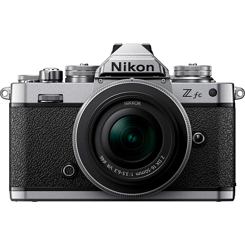 Бездзеркальний фотоапарат Nikon Z fc Kit 16-50mm f/3.5-6.3 VR Silver (VOA090K002) - придбати в Дніпрі, Україні: ціна, характеристики | інтернет-магазин TOUCH