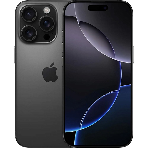 Смартфон Apple iPhone 16 Pro 512GB eSIM Black Titanium (MYML3)