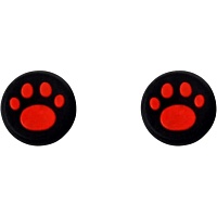 Накладки на стики Thumb Grips 2-pack для PS4-PS5-Xbox FootPrint Red