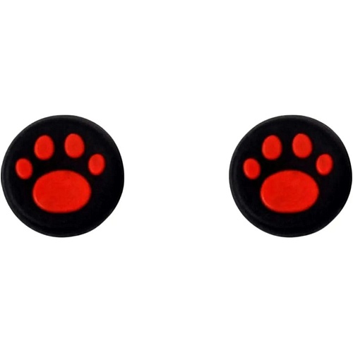 Накладки на стіки Thumb Grips 2-pack для PS4-PS5-Xbox FootPrint Red - придбати в Дніпрі, Україні: ціна, характеристики | інтернет-магазин TOUCH