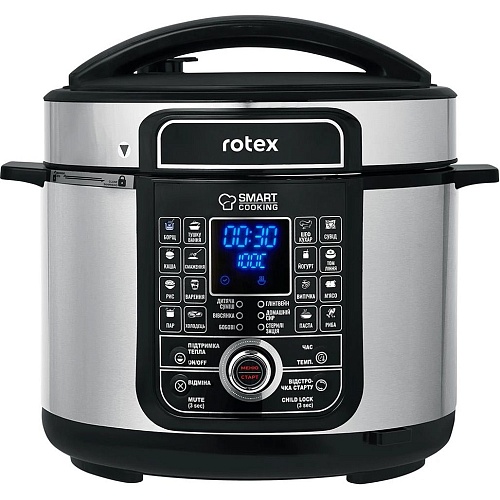 Мультиварка-скороварка Rotex REPC78-B Universal Мультиварка-скороварка Rotex REPC78-B Universal