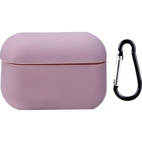 Чехол Silicone Case + Carbine для Apple AirPods Pro 2 Pink Sand
