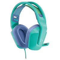 Игровые наушники Logitech G335 Wired Gaming Mint (981-001024)