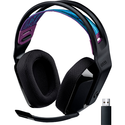 Игровые наушники Logitech G535 Lightspeed Wireless Black (981-000972)