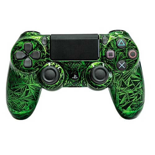 Чехол на геймпад Silicone Case для Sony DualShock 4 Green Ornament