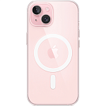 Чехол Clear Case with MagSafe для Apple iPhone 15 Transparent AA