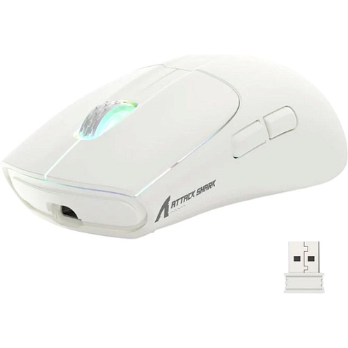 Миша Attack Shark X5 Wireless White (AS-6922456700225-W) - придбати в Дніпрі, Україні: ціна, характеристики | інтернет-магазин TOUCH