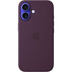 Чехол Apple Silicone Case with MagSafe для iPhone 16 Plum (MYY43ZM/A)