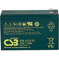 Аккумулятор CSB AGM 12V (12V/7.2Ah/86.4Wh) (EVX1272) Аккумулятор CSB AGM 12V (12V/7.2Ah/86.4Wh) (EVX1272)