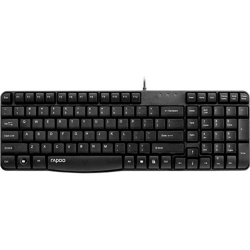Клавіатура Rapoo N2400 Black - придбати в Дніпрі, Україні: ціна, характеристики | інтернет-магазин TOUCH