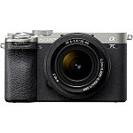 Бездзеркальний фотоапарат Sony Alpha A7C II Kit FE f/4-5.6 28-60mm Silver (ILCE7CM2LS)