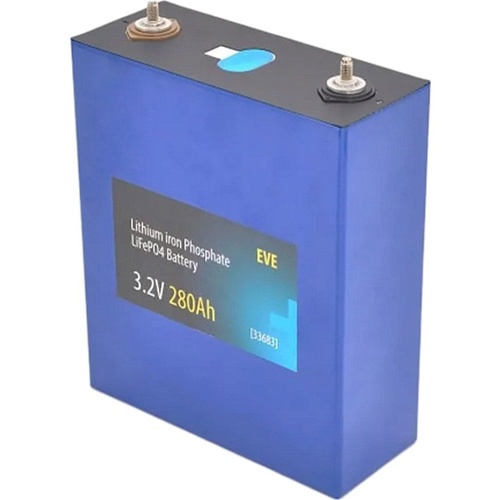 Комірка для акумуляторних батарей EVE LiFePO4 3.2V (3.2V/280Ah/896Wh) (EVE-3.2V-280AH) - придбати в Дніпрі, Україні: ціна, характеристики | інтернет-магазин TOUCH