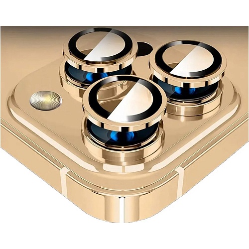 Защитное стекло iLera на камеру для iPhone 14 Pro/14 Pro Max (Golden)