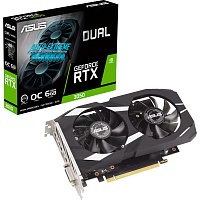 Видеокарта Asus Dual GeForce RTX 3050 OC 6G (DUAL-RTX3050-O6G) UA Видеокарта Asus Dual GeForce RTX 3050 OC 6G (DUAL-RTX3050-O6G) UA