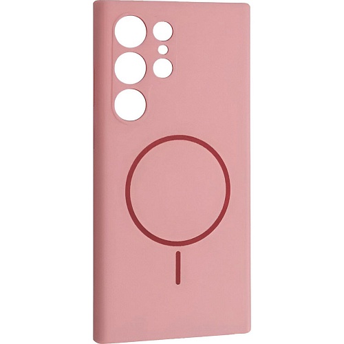 Чохол DK Luxury Silicone Case with MagSafe для Samsung Galaxy S25 Ultra Rose Pink - придбати в Дніпрі, Україні: ціна, характеристики | інтернет-магазин TOUCH
