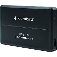 Внешний карман Gembird 2.5" USB 3.0 Black (EE2-U3S-2) Внешний карман Gembird 2.5" USB 3.0 Black (EE2-U3S-2)
