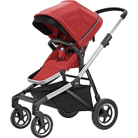 Детская коляска Thule Sleek Aluminum/Energy Red (11000004) Детская коляска Thule Sleek Aluminum/Energy Red (11000004)