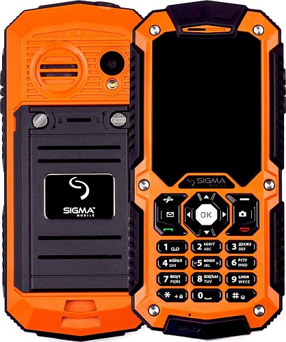 Мобільний телефон Sigma mobile X-treme IT67m (black-orange) UA-UCRF - придбати в Дніпрі, Україні: ціна, характеристики | інтернет-магазин TOUCH